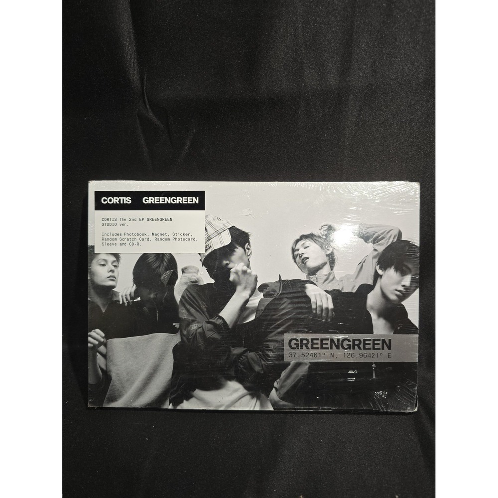 CORTIS Greengreen Studio Ver. CD Album New Sealed Japan Import 823375008088